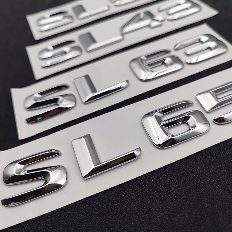 2 X MERCEDES AMG BLACK Side Wing Badge Emblem C E A S SL SLK CLASS