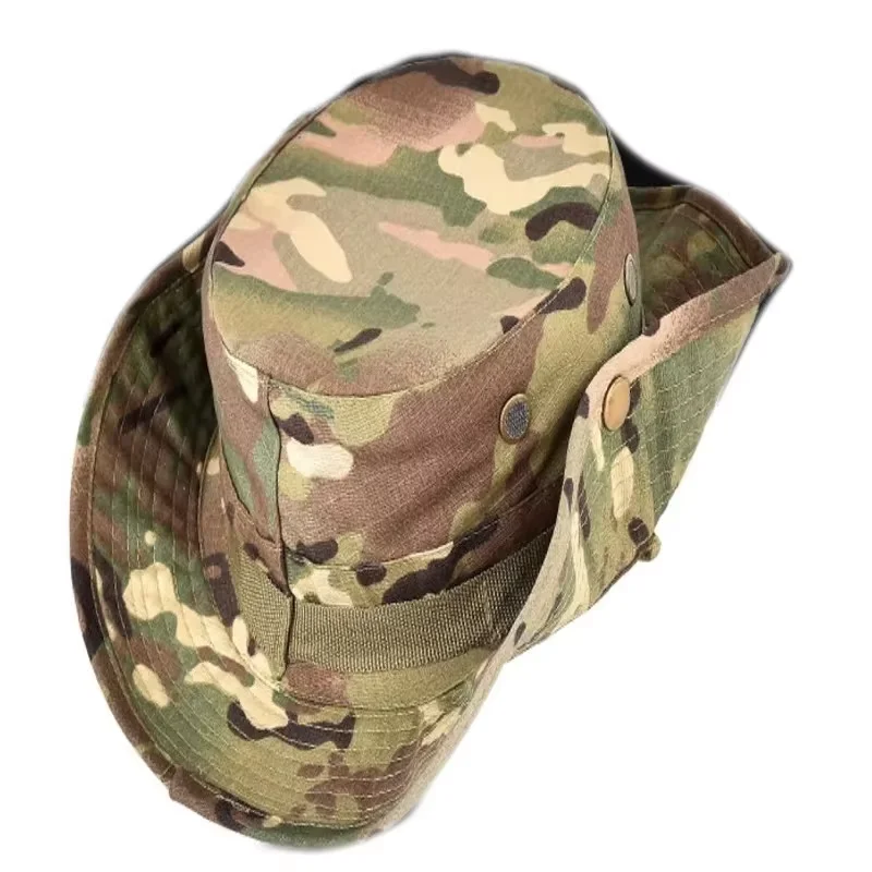 Summer outdoor fishing caps, sun protection, golf caps, camouflage fish caps breathable sun caps, camping, hiking