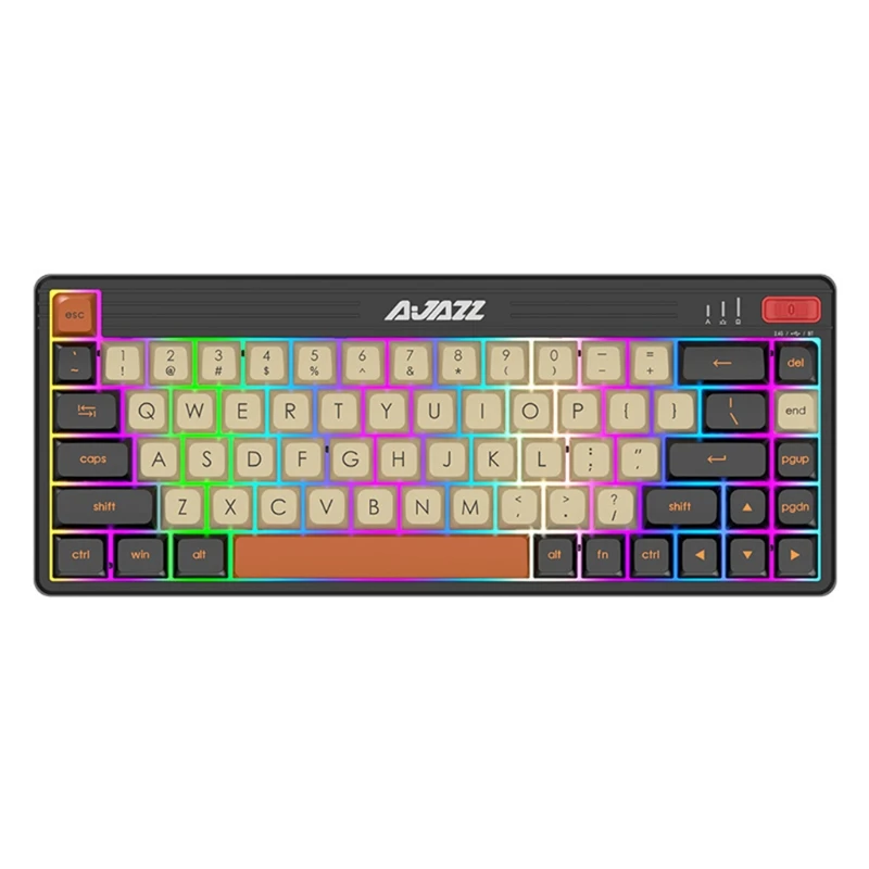 

K690T Hot-swappable Wireless Mechanical Keyboard 69 Keys BOX RGB