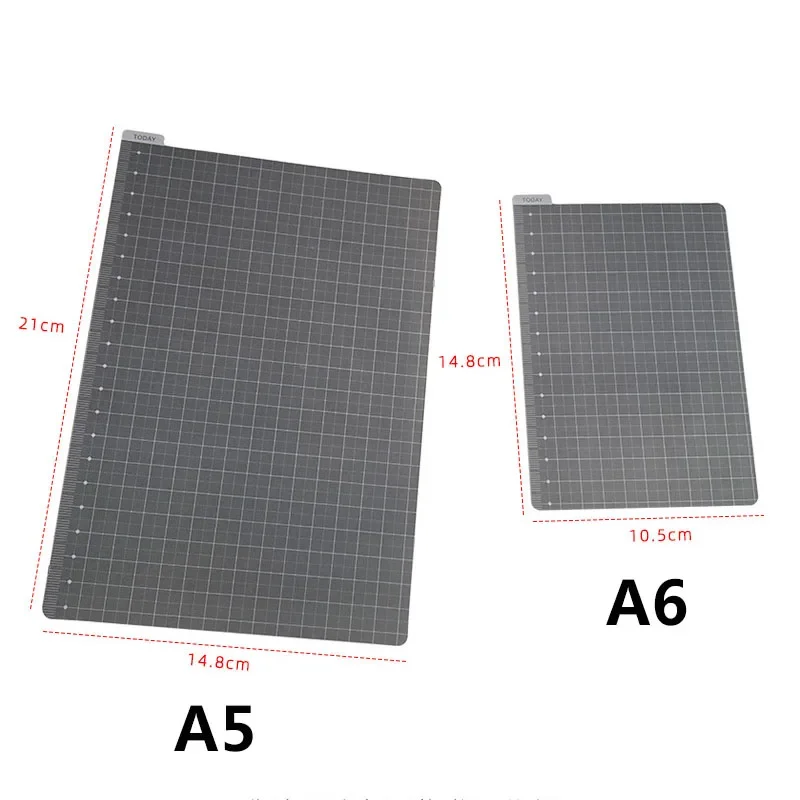 Fromthenon Quaderni e riviste Devider Planner Segnalibro Tappetino per scrittura Righello Quaderni Accessori Blocco note Indice pagine PP - immagine 6