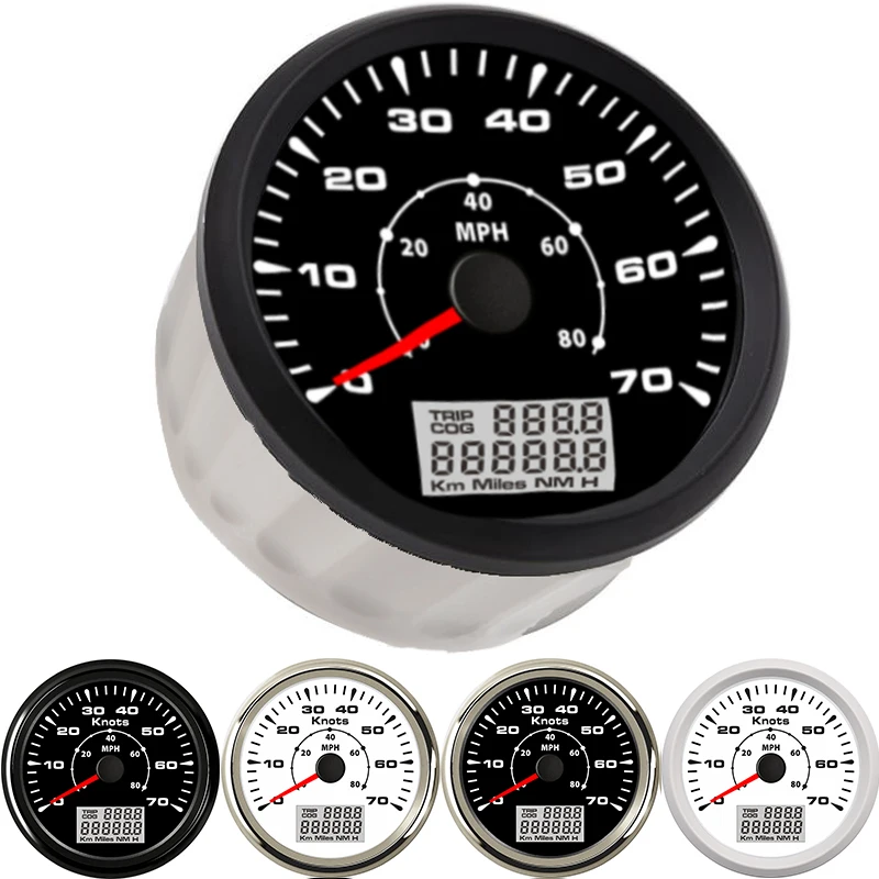 Velocímetro GPS de 85mm, medidor de velocidad GPS Digital LCD DE 70 Velocímetro GPS de 85mm, medidor de velocidad GPS Digital LCD DE 70