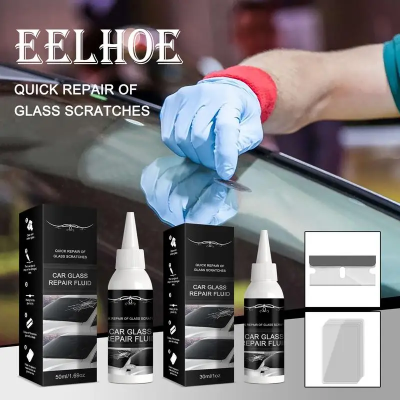 

30ml Car Windshield Glass Repair Cracks Adhesive Car Window Phone Screen Repair Kit Glass Curing Glue Auto Glass Repair Adhesive