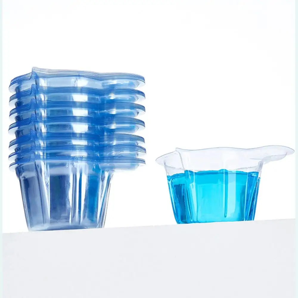 50pcs 40ML DIY Crystal Epoxy Dispensing Cup Mixing Cup Disposable Mixed Plastic Cup Epoxy Palette Cup