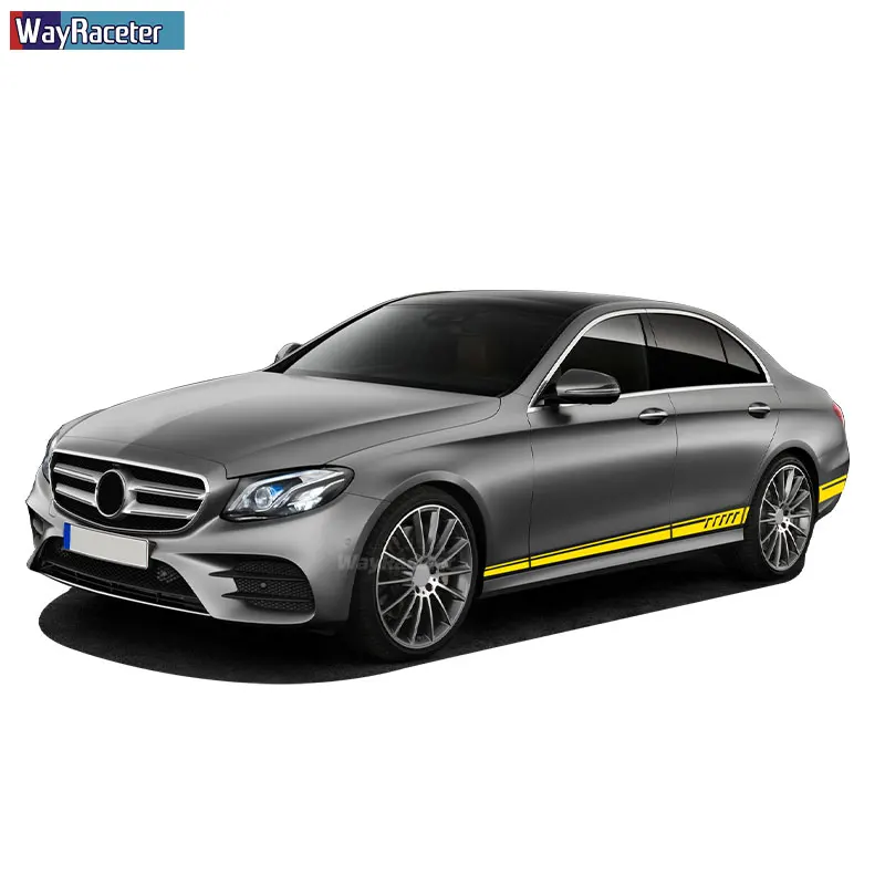 Stickers Side For Mercedes Sl Slk C63 And CLA - 507 AMG Side Bands Stripes Decoration Complete Set - Foto 11