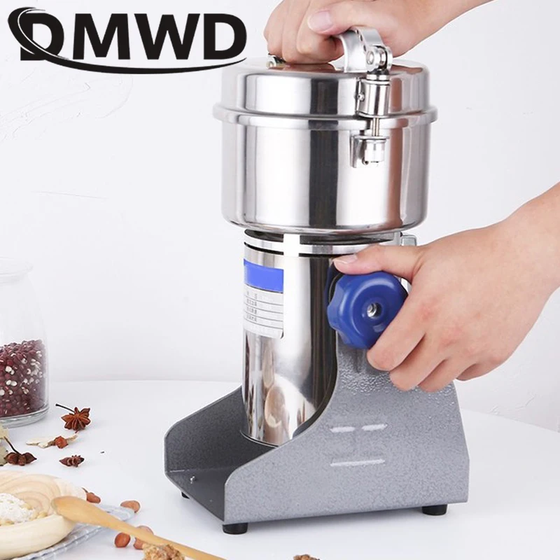 800g Grains Spices Hebals Cereals Coffee Dry Food Grinder Mill Grinding Machine Gristmill Home Medicine Flour Powder Crusher 3
