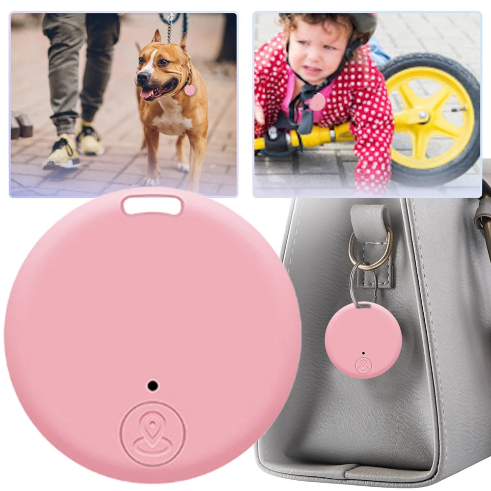 Dog Supplies Portable GPS Tracker for Old Men Kid Pet Bluetooth-compatiable 5.0 Mobile App Tracking Smart Anti-loss Device Cat Dog Locator