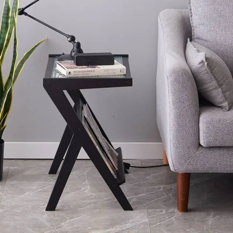 Nordic Storage Side Coffee Table Mirror Designer Aesthetic Wood Modern Coffee Tables Premium Cute Tavolino Da Salotto Furniture