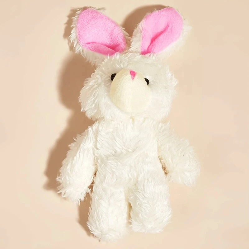 Simulation Rabbit Shape Plush Toy, For Pets Grinding Teeth Cleaning Interactive Play pet supplies teeth cleaning dog chew toy 3