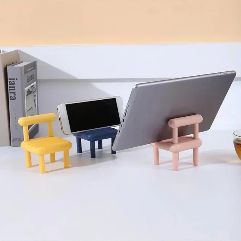 Office Display Stand Iron Mobile Phone Tablet Desktop Reading Portable Holder Organizer Storage Rack Decorative Desk Accessories