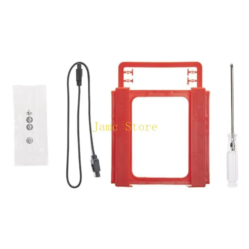 LX0B SSD 어댑터 2.53.5인치 컨버터용 충격 방지 하드 디스크 드라이브 장착