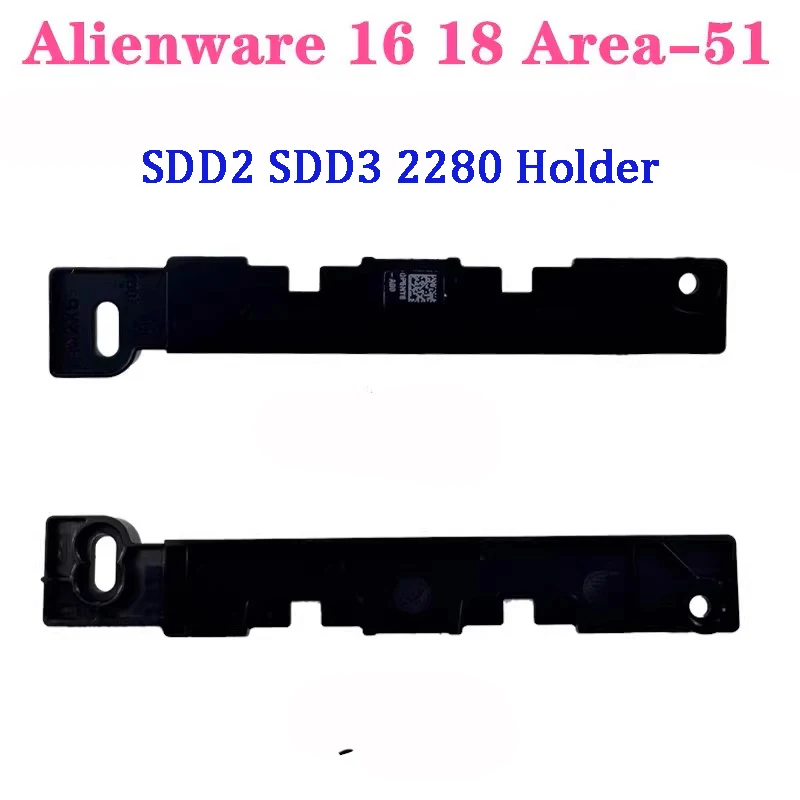 New Original Laptop SSD 2280 Bracket Heatsink Plate For DELL Alienware 16 18 Area-51 M2 SSD1/2/3 2230 to 2280