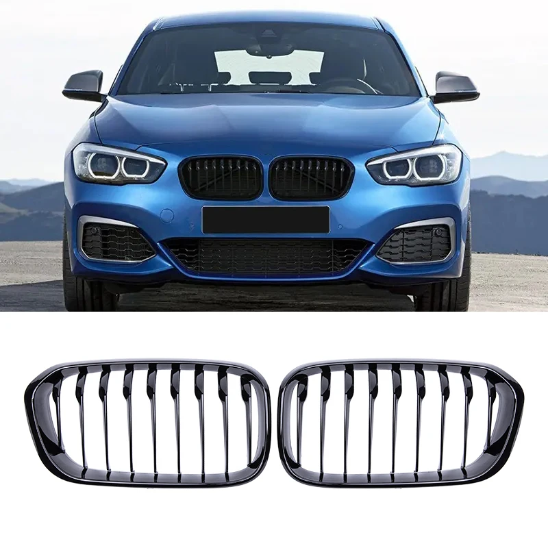 For BMW F20 F21 116i 118i 120i 125i Car Front Hood Grille Grilles ...