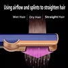High Quality Professional Hair Straightener & Hair Dryer Heat-Up Hair Flat Iron Negative Ion Long-Lasting Styling Tool Hot Air 3