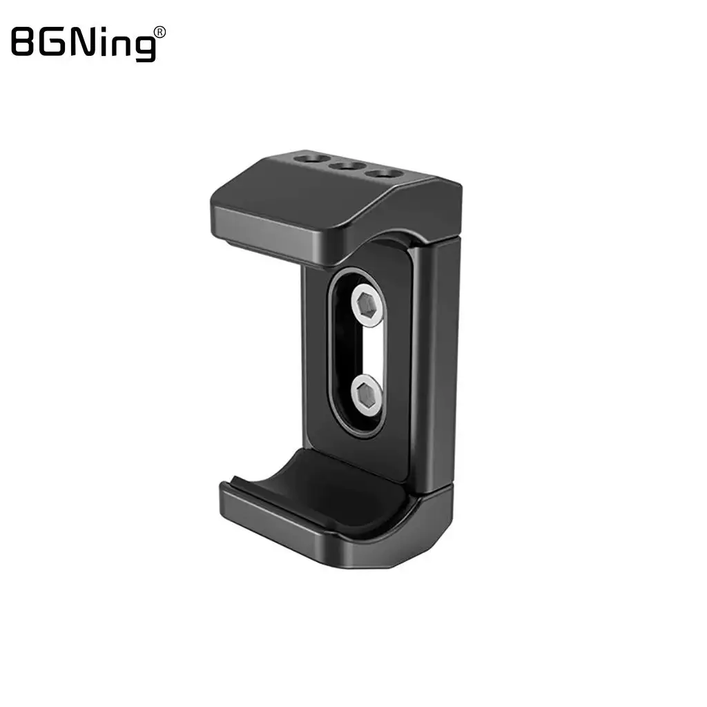 Aluminum Universal Mobile Phone Clamp Clip Mount Smartphone Holder For