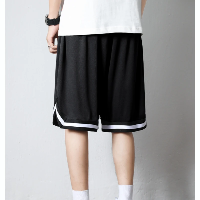 EBAIHUI Summer Basketball Shorts Thin Quick Drying Breathable Men's Pants Casual Versatile Loose Outwear Shorts