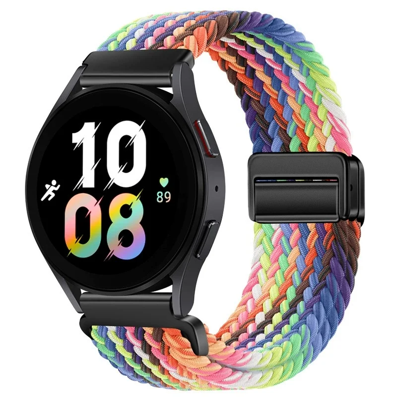 Magnetic Braided Nylon Watch Strap - Multiple Sizes Available