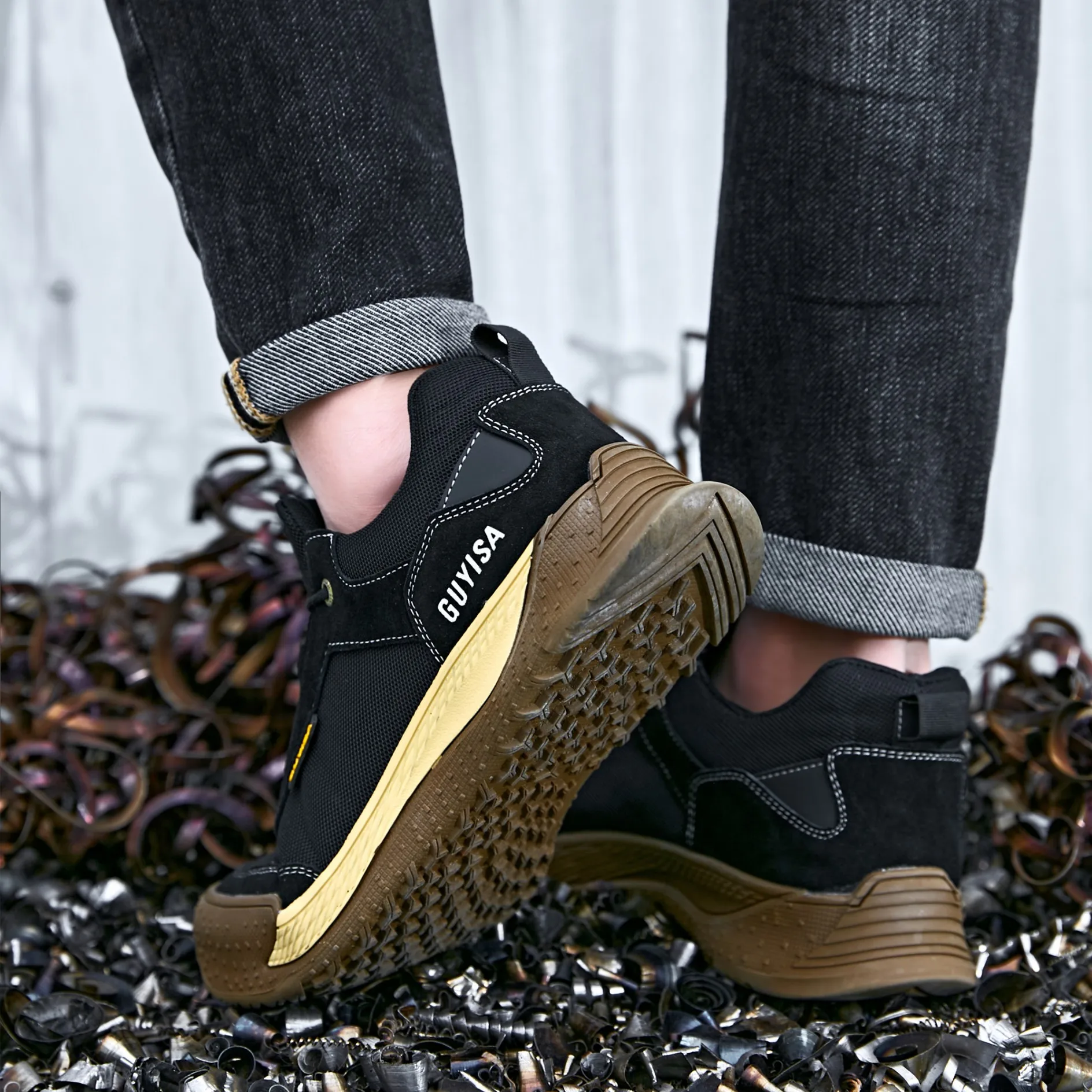 ArmorToe Steel Toe Safety Shoes – Anti‑Smash, Anti‑Stab, Non‑Slip Work Shoes 33 S56d4f982fcc94a08a120f14a0d0eec60P