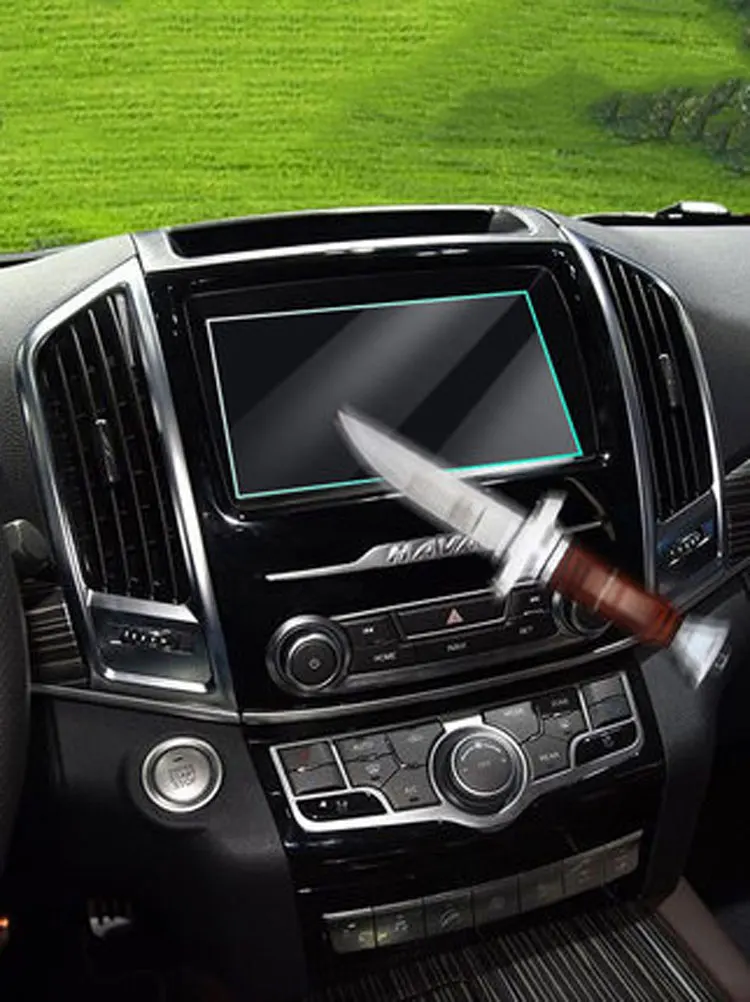Haval H9 2015-2020 용 자동차 GPS 네비게이션 보호 필름, LCD 화면 강화 유리 보호 필름 액세서리