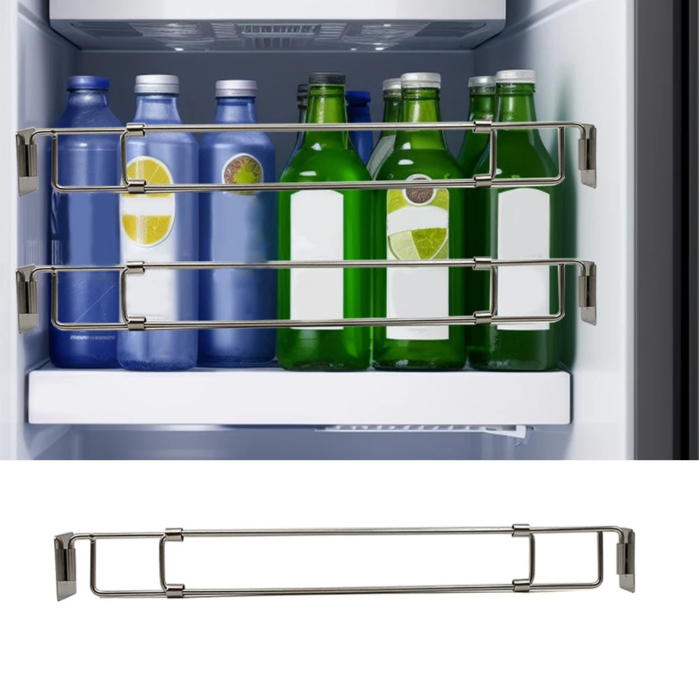 

Adjustable Storage Holders RV Shower Corner Storage Bar RV Bathroom Organization Storage Holders For Refrigerator 7-13 Inch