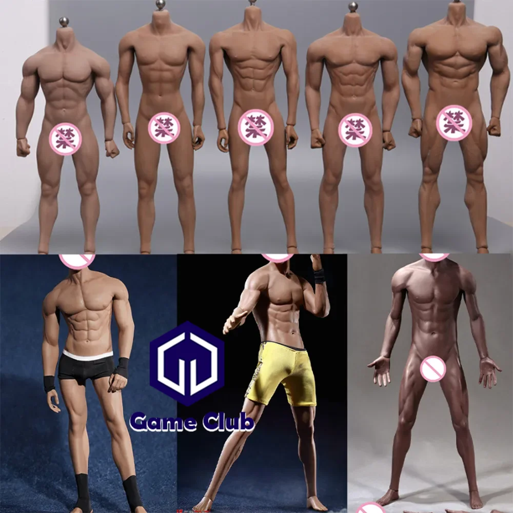 

PH TBL M30 M31 M32 M33 M34 M35 M36 1/6 Male Soldier Super Flexible Doll 12in Action Figures Muscle Suntan Black Skin Body Model
