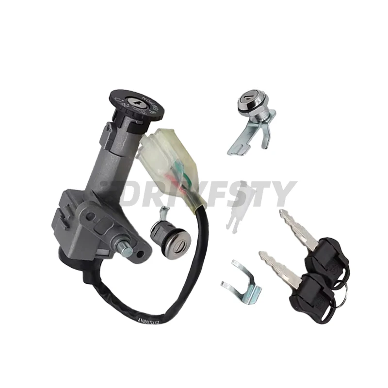 Sym Jet 14 125 / 50 / 200 XS125T-16A Xs125t-17a 오토바이 전기 도어 잠금 장치 세트 잠금 키 점화 스위치 잠금 장치