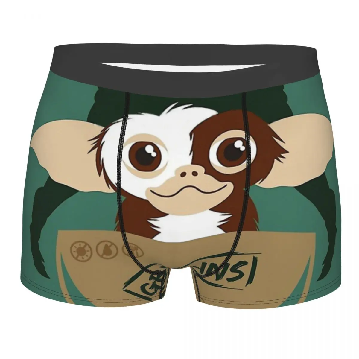 

Трусы Gremlins Gizmo, хлопковые трусы, мужское нижнее белье, сексуальные шорты, боксеры, трусы