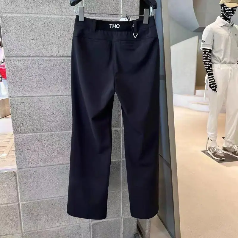새로운 골프 바지 여성 캐주얼 스포츠 여름 가을 캐주얼 스트레이트 레그 골프 의류