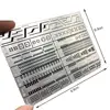4 In 1 Details of carving Extra Ruler Detail Renovation Auxiliary Model Ruled steel Aids Ruler Hole Engraved Tool Engraving D5D4 6