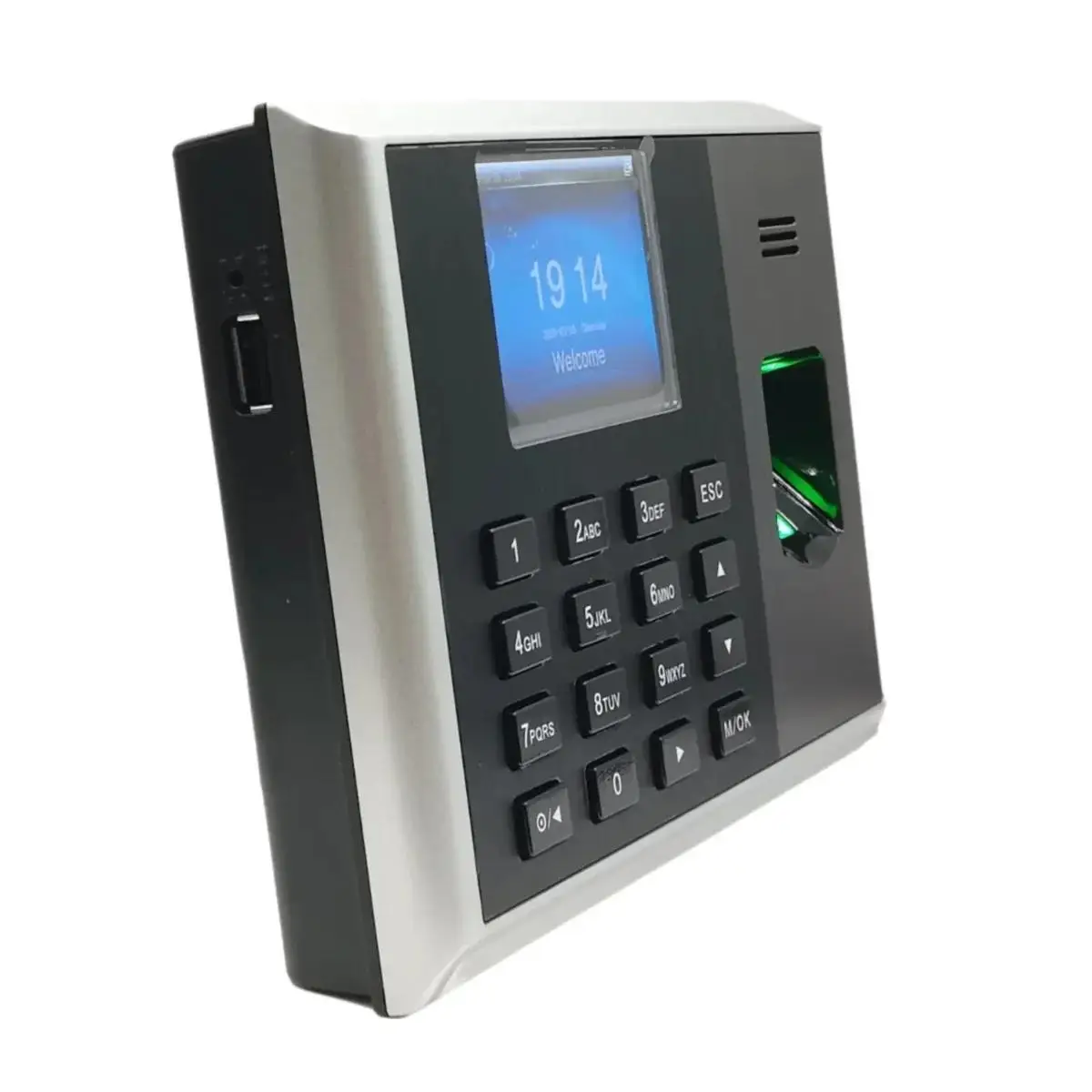 ZK S30 생체 인식 지문 시간 출석 기록기, TCP/IP 사무실 직원 시간 기록기, RFID 카드 펀치 레코더, USB 데이터 다운