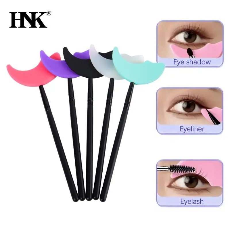 

1Pcs Mascara Shield Baffle Guard Eyelash Applicator Make-Up Eyeliner Template Silicone Smear Eyeliner Make Up Auxiliary Tools