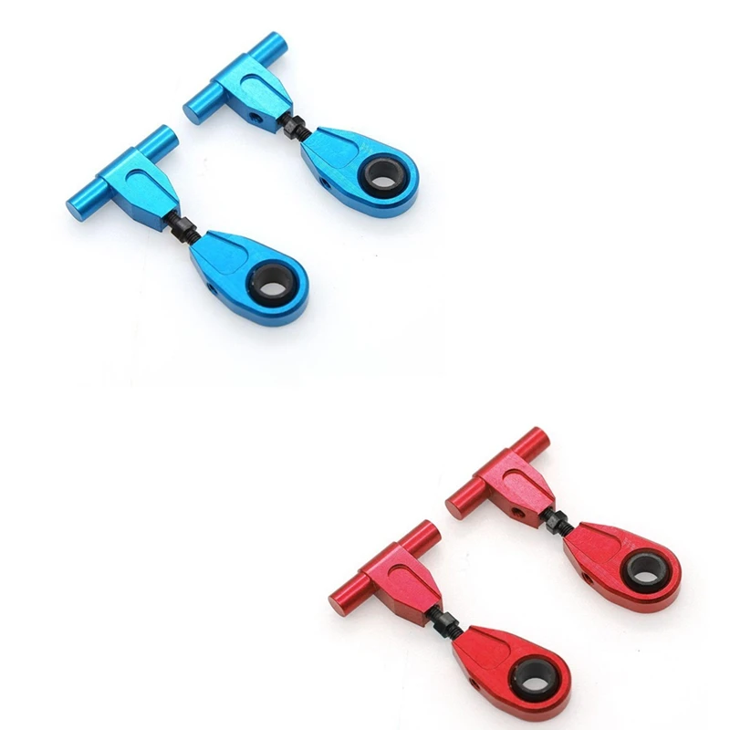 

2Pcs Metal Front Upper Suspension Arms Swing Arm For Tamiya TT-02 TT02 TT02T 1/10 RC Car Upgrade Parts