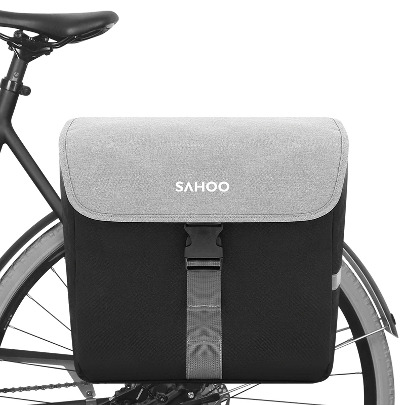 

20L емкость багажника Panner 600D ПВХ сумка для заднего сиденья велосипеда 2 крючка быстросъемное крепление и чехол для заднего сиденья MTB Аксессуары