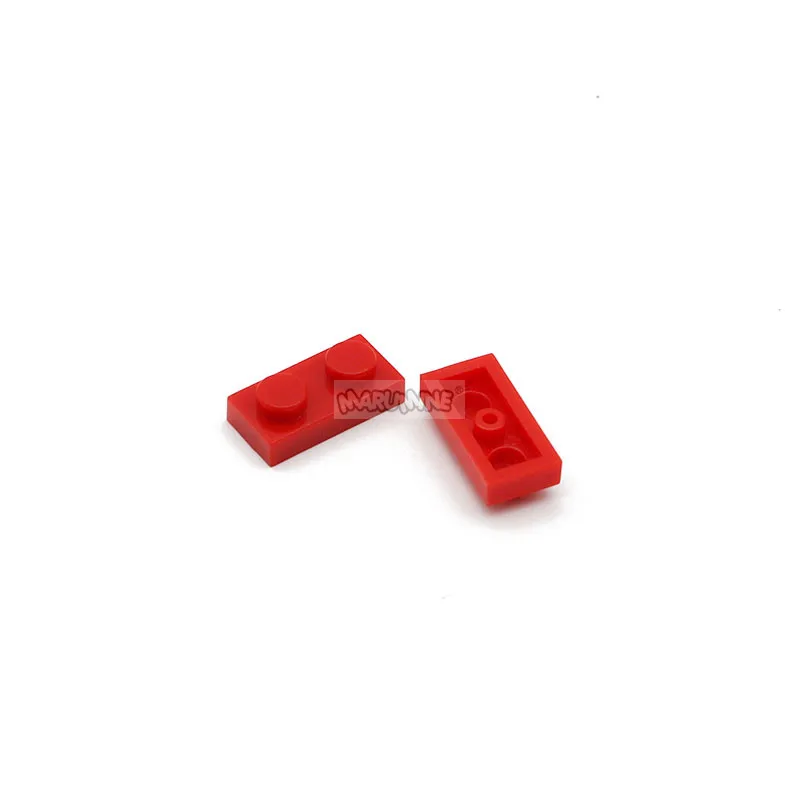 Marumine 1x2 Plate Brick 100PCS Building Blocks Baseplate 3023 Accessories Bulk Parts Developing Classic MOC Brick Toys for Kids 6