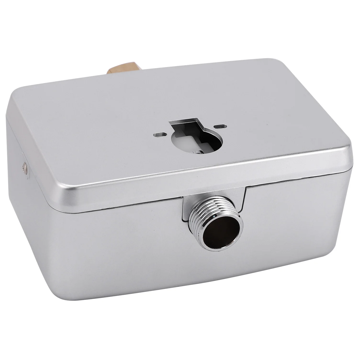 Automatic Electric Urinal Flush Valve Sensor&Manual 2 Function Exposed Wall Mount DC6V Urine Flushing