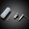 Soap Dispenser For Kitchen Sink Stainless Steel Refill from The Top Built in Design for Counter  with Liquid  LargeBottle 6