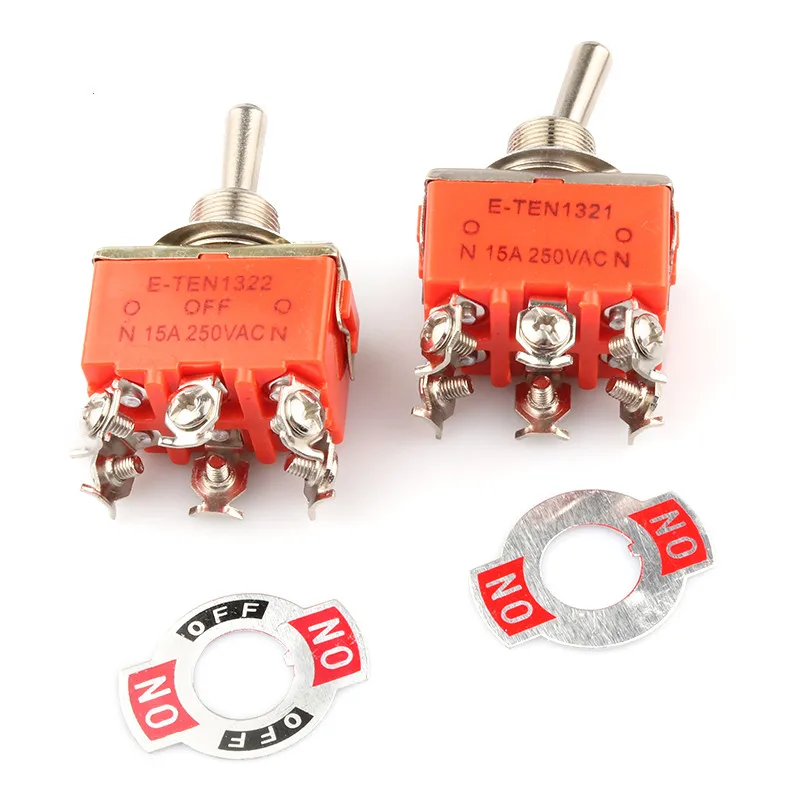 10 pces o interruptor de alavanca 01