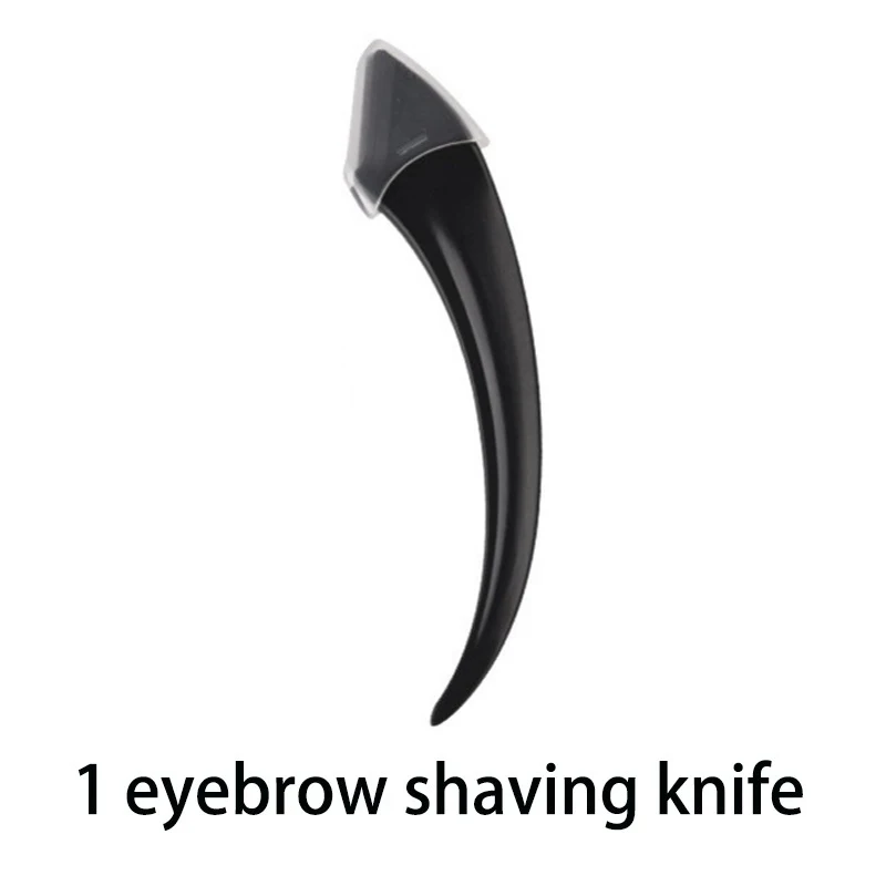 Eyebrow knife black