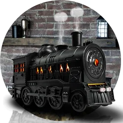 Aromatherapy Train - Design Essential Oil Diffuser with Remote Control, Adjustable Mist & Lighting Options, 300ml Capacity - UK