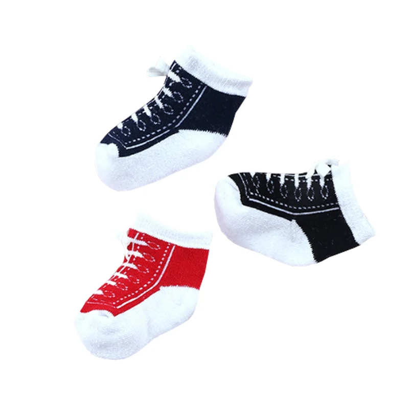 Navy black red