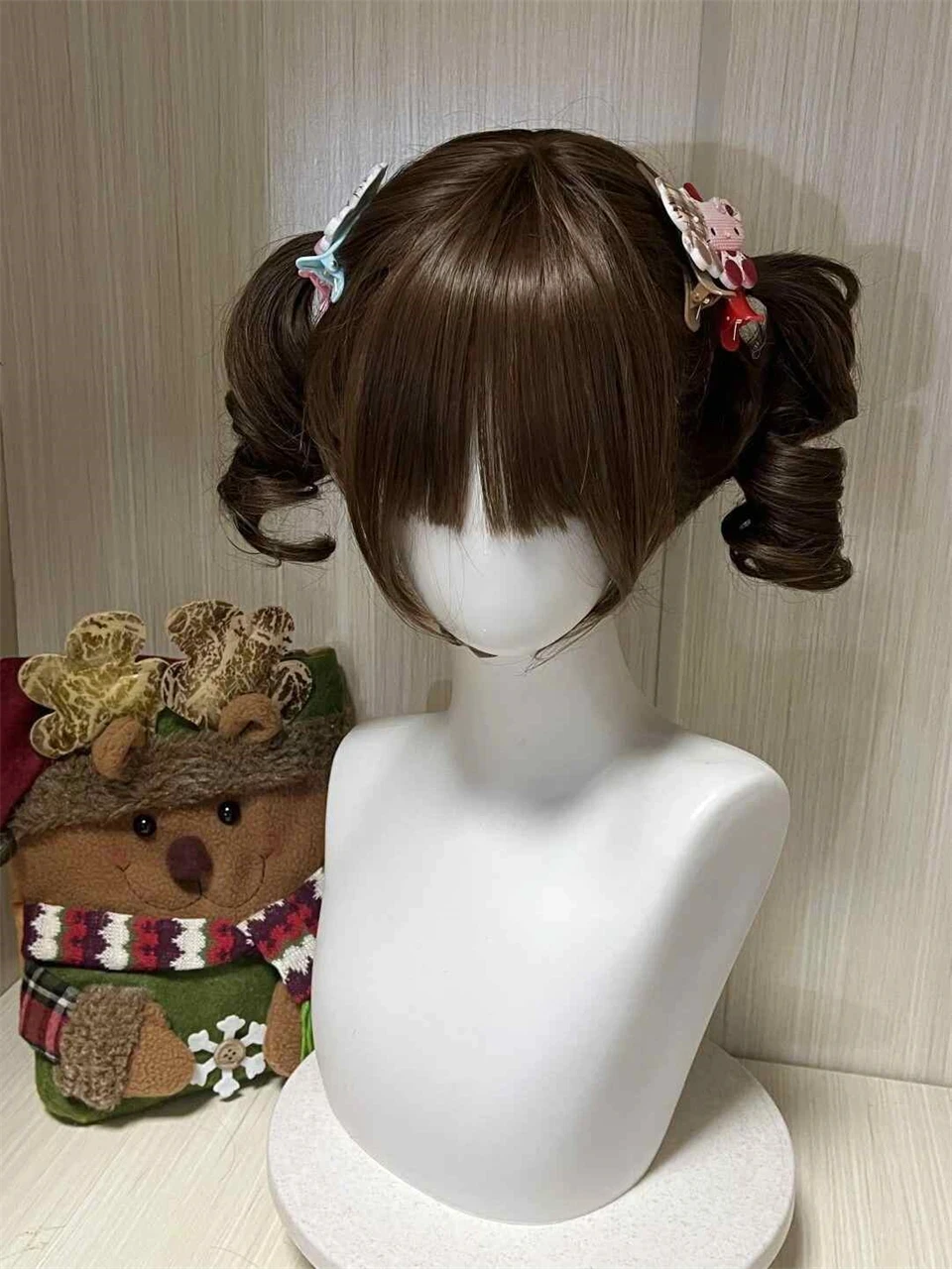 Synthetic Short Natural Wave Wig For Women Party Daily