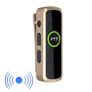 Mini Walkie Talkie Handsfree Clip Two Way Radios Handsfree Speaker Two Way Earpiece Radio Portable Clip Clear Earpiece Sound 3