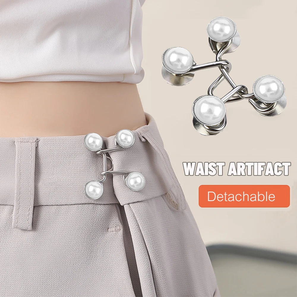  8pcs Bear Tighten Waist Button, Waist Buckle Adjuster