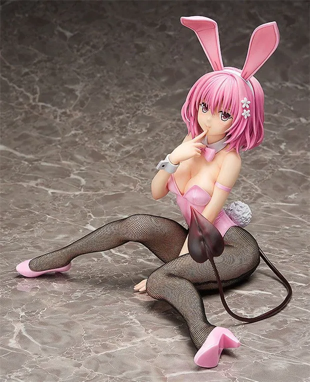 

To Love-Ru Darkness Figure Momo Belia Deviluke Bunny Girl Action Figurine PVC Anime Model Statue Doll Collection Toys Gifts 23cm