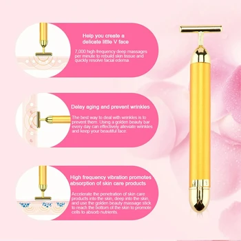 Alternative view of Beauty Bar Energy Roller for Face-Lifting and Massage
