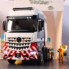 8x8 LESU RC Tractor Truck RTR 1/14 Metal Chassis Light Sound Liquid Crystal Display Radio Control Car Model RC Toy THZH1751 1