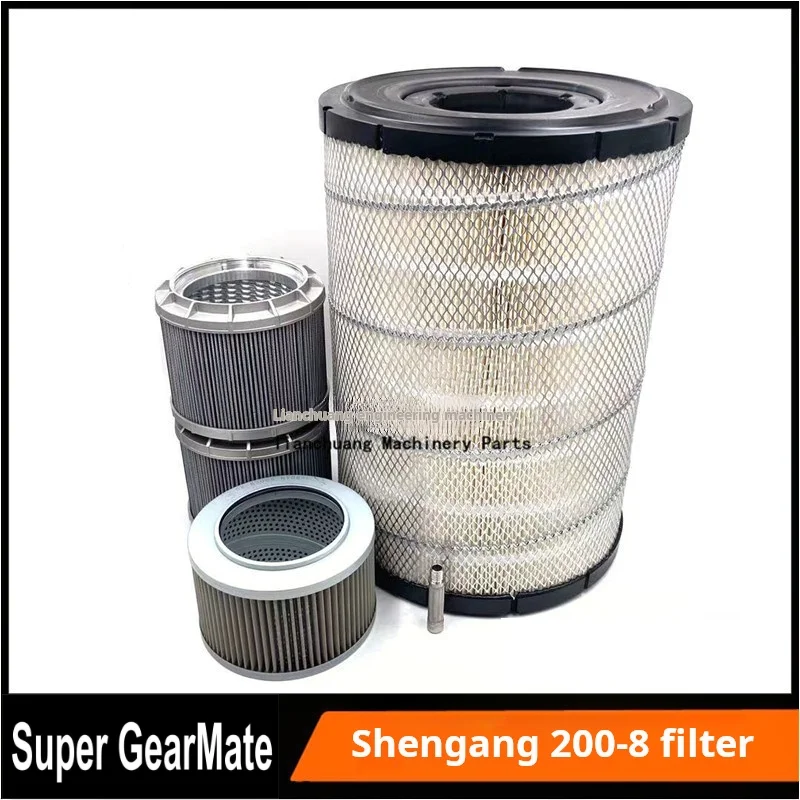 

For Kobelco SK SK200-8Super8Air filter oil diesel grid hydraulic pilot oil return oil feed filter excavator
