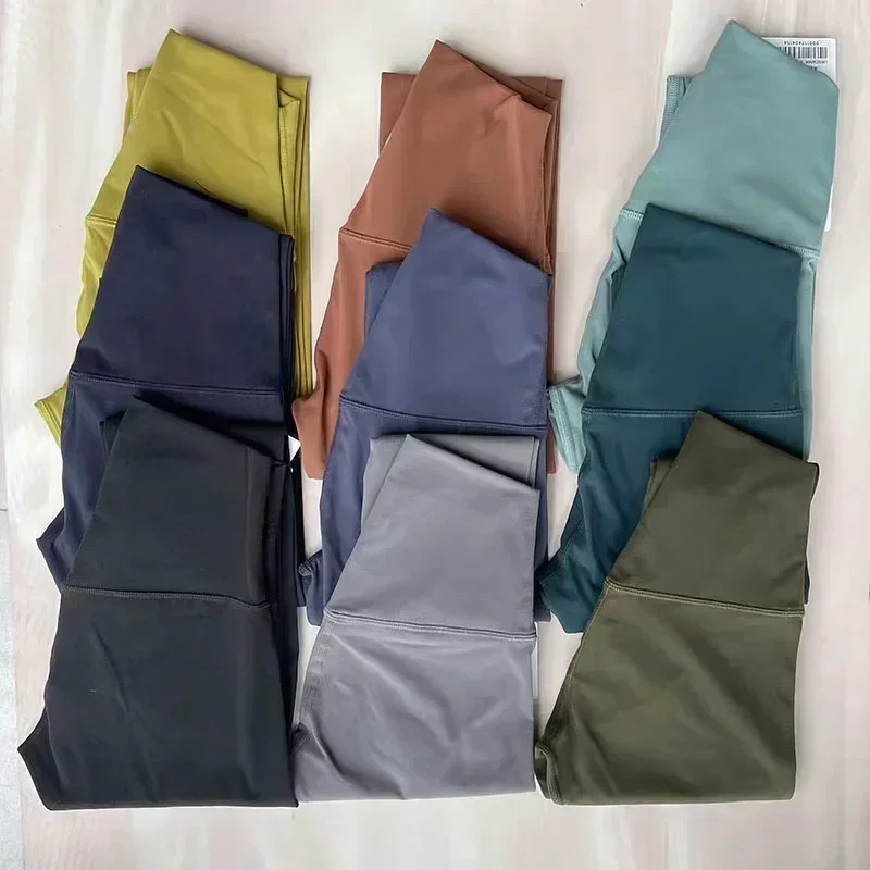 

Lemon Align Women High Waist Naked Feeling Fitness Sports Leggings Quick Dry Breathable Push Up Workout Running Yoga Pants