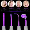 Portable Handheld High Frequency Skin Therapy Wand Electrode Glass Tube Skin Wrinkle Reducing Alta Frecuencia Wands 6