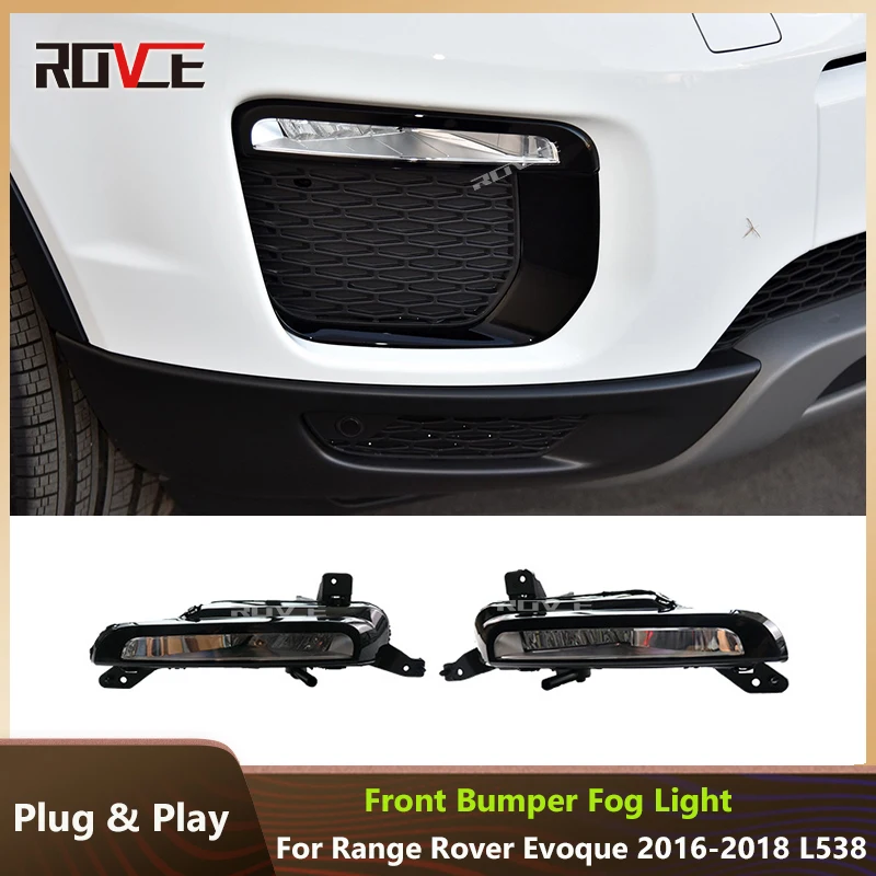 ROVCEFrontBumperFogLampsLightsForLandRoverRangeRoverEvoque