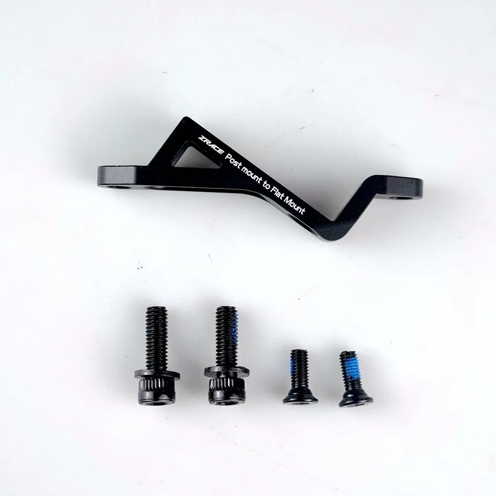 ZRACE Bicycle Brake Adapter +20mm Post Mount To Flat Mount Brake Adapter Mtb 140/160/180mm Aluminum Alloy Bmx Bike Accessories